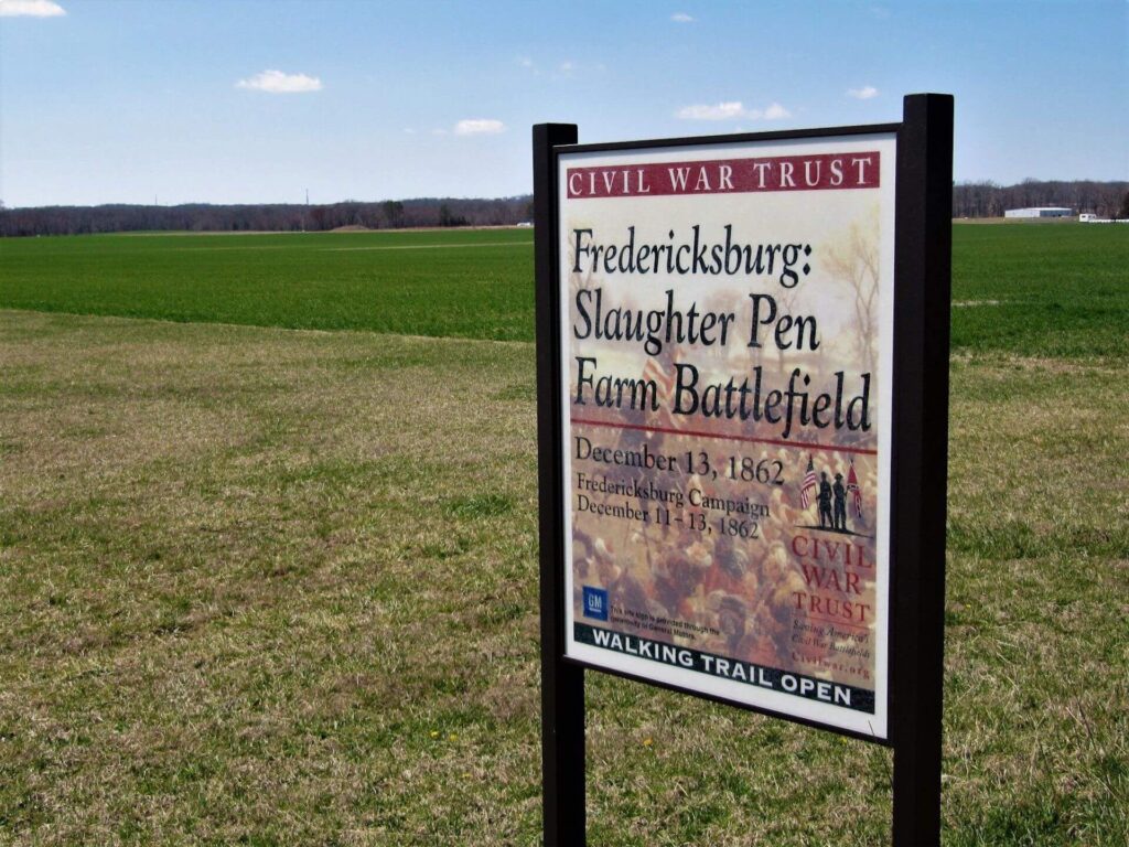 Fredericksburg: Slaughter Pen Farm Battlefield