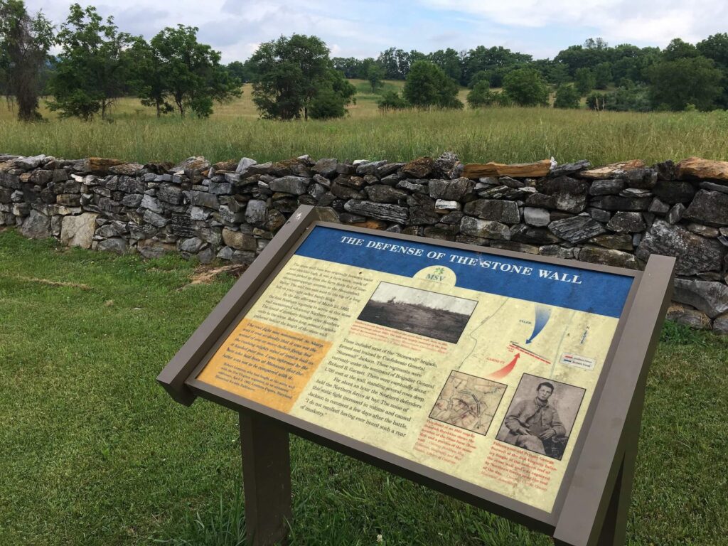The defense of the stone wall | First Kenstown