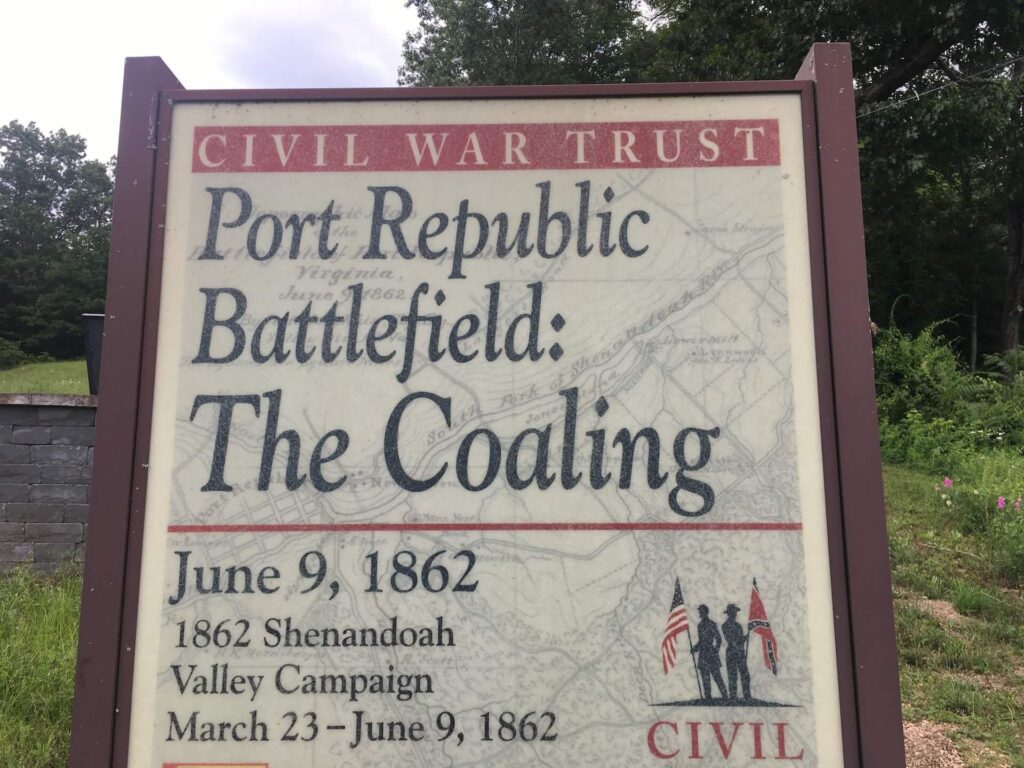 Port Republic battlefield" The Coaling