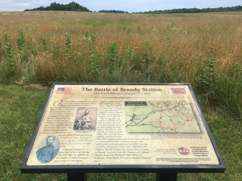 History Ride at Brandy Station Battlefield