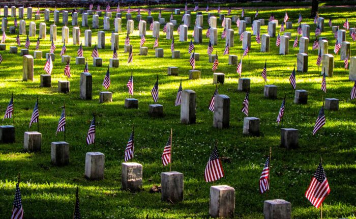 Civil war cemetery