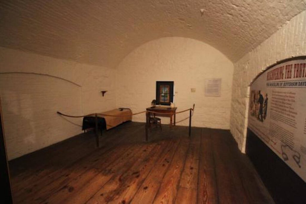 Jefferson Davis Cell in Fort Monroe