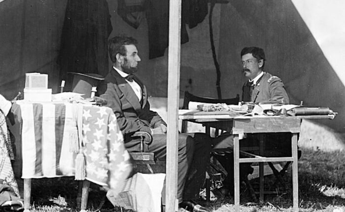 Lincoln and McClellan in 1862